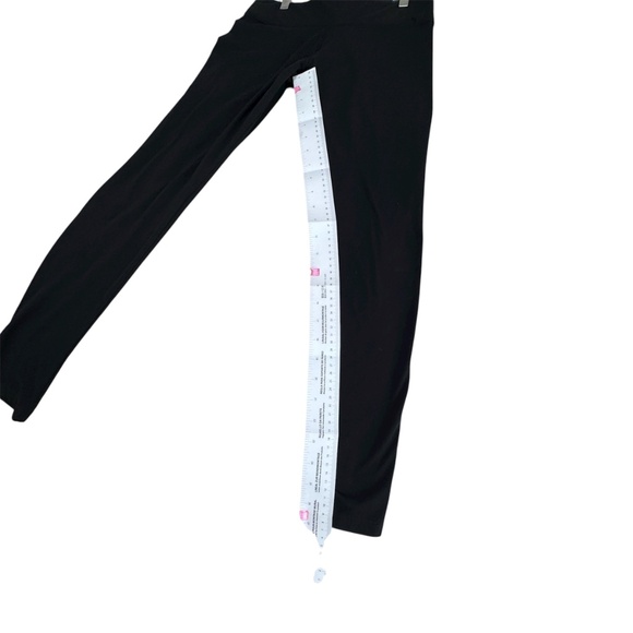 Victorias Secret Pink Ultimate Black Leggings Medium 27" Inseam VS Womens - Picture 6 of 6